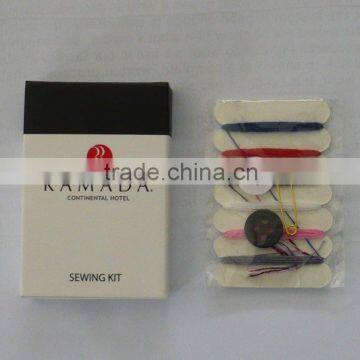 2014 China made Dongguan hot sale cheap Mini Professional Hotel Sewing Kit for sewing tools /german sewing scissors