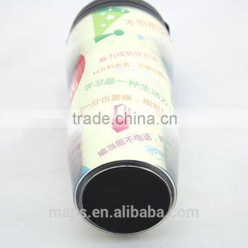 Unique Custom Photo Insert Design Double Wall Coffee Tumbler Plastic Advertising Mug photo-2
