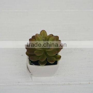 Mini potted artificial plants plastic lotus wholesale