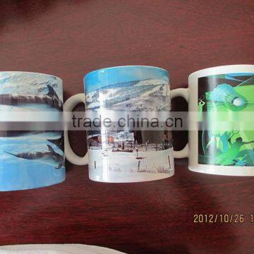 Custom Dye Sublimation Heat Transfer Bone China Mug