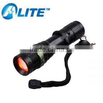 YT-1802R Astronomy / Aviation / Night Vision 625NM Powerful Red LED Light Flashlight