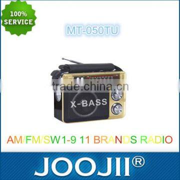 Multi Function FM/AM/SW1-9 11 BANDS RADIO WITH MP3 PLAYER