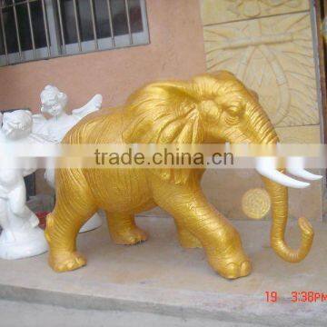 FRP elephant statue