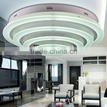 Simple Acrylic LED Ceiling Lamp with 5730 SMD Office Lighting Simple Style