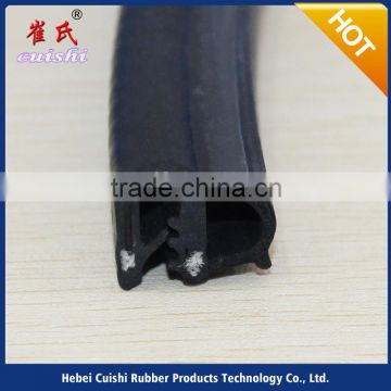 rubber epdm anti tearing bulb trim seals