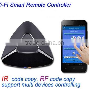 Wifi remote control TV/DVD/Set -top bos /air condition via Iphone