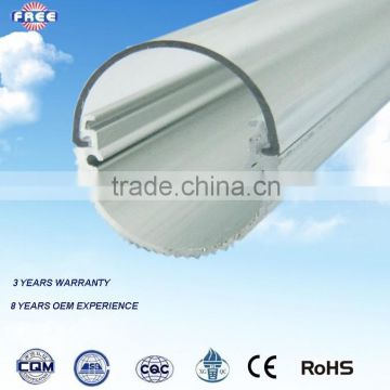 Freecom tube lamp cover aluminum alloy T8 series led LP08-17 for household,office,subway,workshop,supermarket