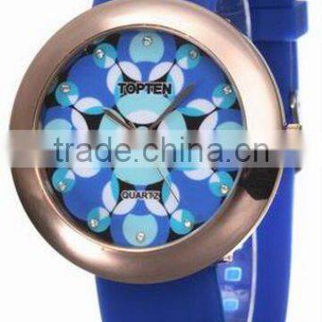 New design cheap silicon watches for women 2011