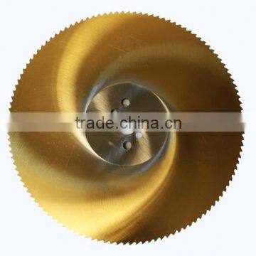 HSS circular saw blade for cutting steel pipe and iron bar