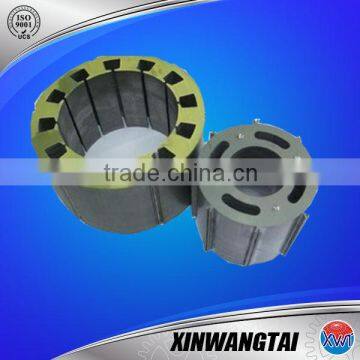 Electric motor rotor silicon core lamination