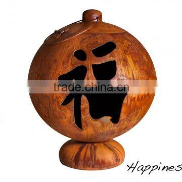 Globe Fire Pit/Fire Globe/Metal Sphere Fire Pit Ball/Outdoor Fire Pit/Garden Treasures Fire Pit photo-3