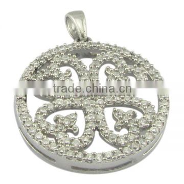 unique design silver jewelry pendant