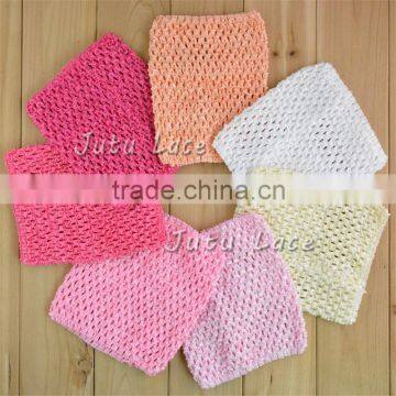 Fashion 15*15cm Crochet Elastic Band -34colors Tutu Clothing Decoration Knitted Bands photo-4