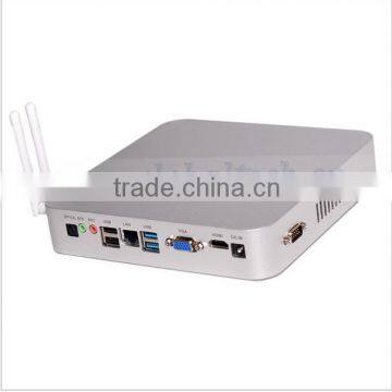 High Speed Running Computer V2-N3150U/tele/mini Chassis/mini PC /fanless HTPC/tv Box With 12V, Linux and Windows