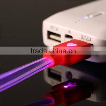 white fashion 7800mAh power charger for Iphone 5C
