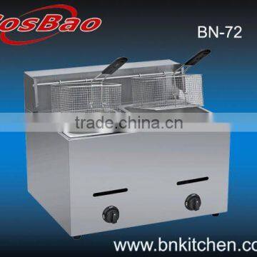 Double Tank Gas Deep Fryer BN-72