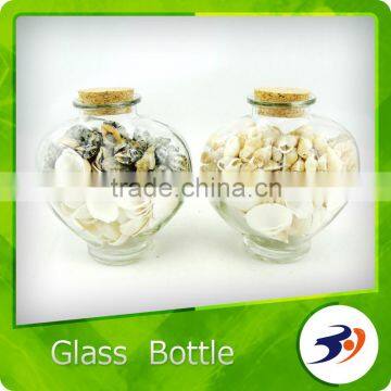 2015 New Arrival Romantic Sand Clear Glass Bottle photo-3
