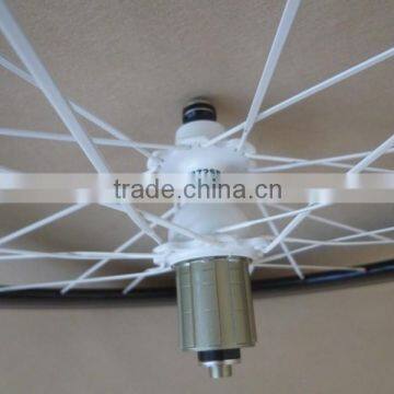 50mm Carbon Tubular Clincher Wheels 650C 23mm Wide Bicycle Wheelset photo-3