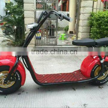 Hot Sales 2016,wide Tire Eclectric Scooter,two Wheel E-scooter,48v/12ah Motor photo-2