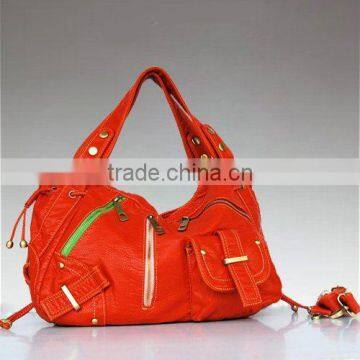 1193 Latest Design Bags Women Hand Bags,Orange Tote Bags Wholesale