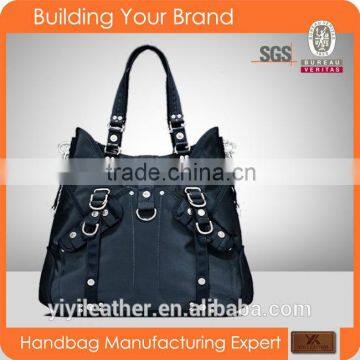 G323-2015 fashion designer brandy popular nylon ladies handbag