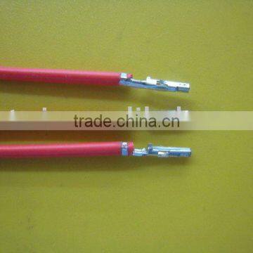 red cable connetor