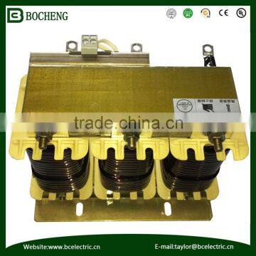 shanghai bestway china 3- phase Low voltage series electric reactor