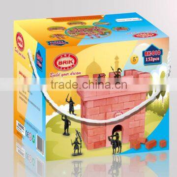 Safe Building Block Brick Toy Real Brick Building Kits