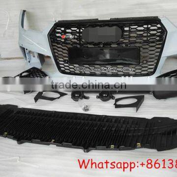 2016 latest PP RS7 body kit Front bumper for Audi A7 Design 2016+
