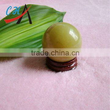 2inches Lemon Jade Sphere