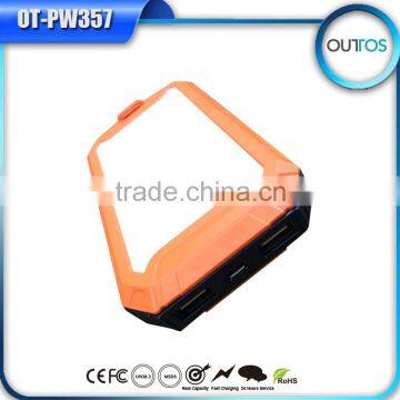 Smart Portable Charger Power Bank Rechargeable Power Bank Solar Battery Charger 8000mah Solar Power Bank photo-5