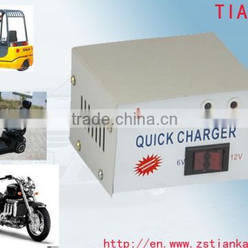 12v high quality fast electric motocycle battery charger