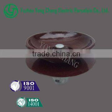 2016 hot sale high quality high voltage porcelain 120kn disc insulator