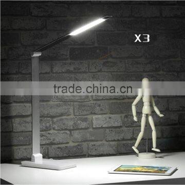 12V 8W Light creative table lamp led light touch lampBusiness desk lamp Double color lamp Reading lamp Eye protect desk lamp