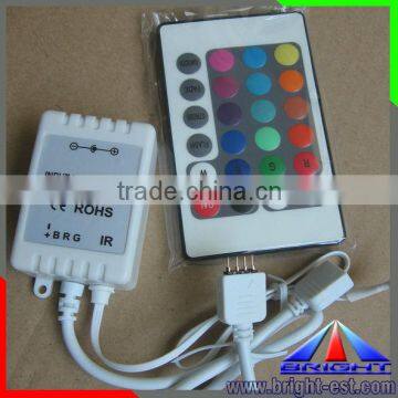 24 Keys LED RGB Controller,Remote 3 Channels LED Controller