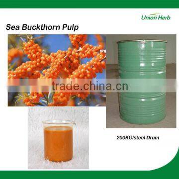 Wild Grown Seabuckthorn Pulp with High Oil Content