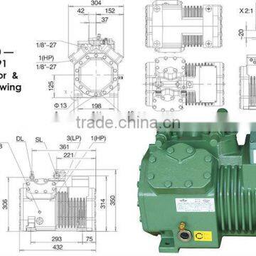 Hangzhou Yemoo Air Cooled Water Chiller Monoblock Refrigeration Unit for Cold Storage Room photo-4
