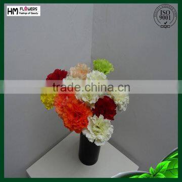 high quality real touch flower manufacture artificial carnation flower