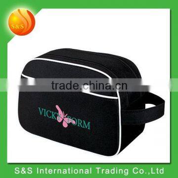 2015 cheap custom promotional mens cosmetic travel bag