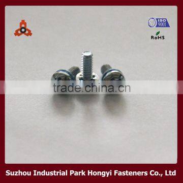 Sewing Machine Parts Screws Type Of Cross Pan Head And Internally Toothed Washer Attached