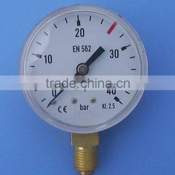 high quality china supplier Acetylene pressure gauge