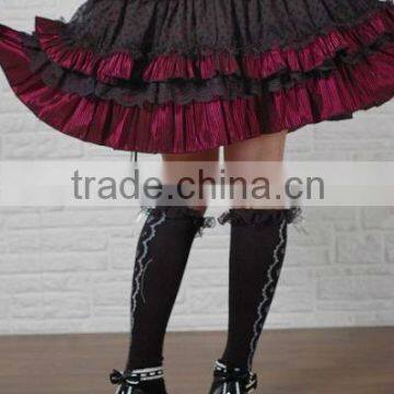 Cake nets gauze skirt Wavy princess short skirt 61165 gothic lolita skirt