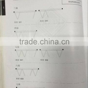 Horizontal Opening Pattern Aluminum Blind Inside PVC Double Glass Window photo-4