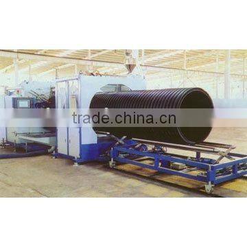 HDPE Large Caliber Hollow Wall Winding Pipe Production Line