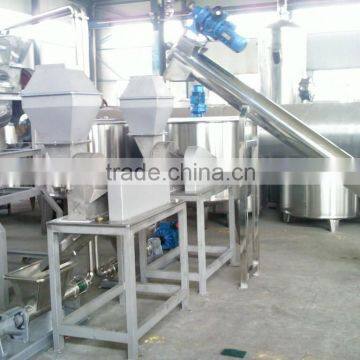 garlic processing line