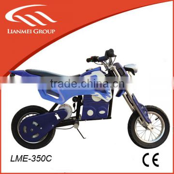 350W electric dirt bike 24v,electric pocket motor bike for kids with ce