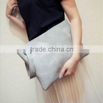 Fashional felt women bag,felt clutch bag,felt Monogram envelope bag