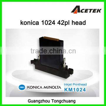 best price in stock konica 1024 42pl print head in guangzhou