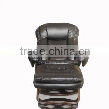 HQ-hot sell reclining outdoor swivel chair with ottoman