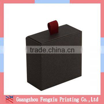 Customized Cardboard Paper Gift Box & Drawer Box With Ribbon